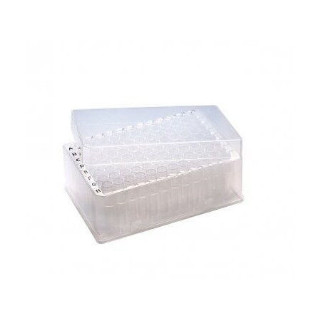 Scientific Specialties ClusterTubes, Racked Tubes w/Clear Lid, Single Tube, Sterile, 960/cs, 960PK 162532S